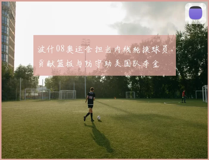 波什08奥运会担当内线轮换球员，贡献篮板与防守助美国队夺金