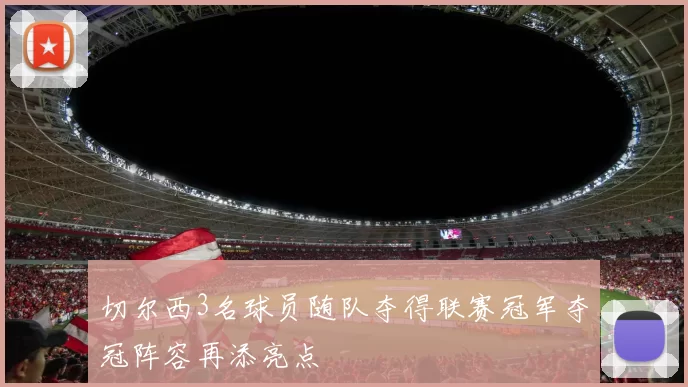 切尔西3名球员随队夺得联赛冠军夺冠阵容再添亮点