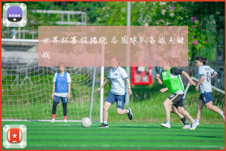 世界杯赛程揭晓 各国球队备战关键战
